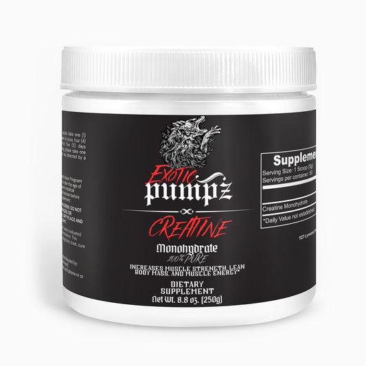 Exotic Pumps Pure Power Creatine